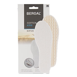 Bergal Kinder Frotteesohle 29, weiss