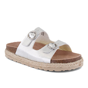 Image of Wellness Mädchen Pantolette Silber bei OchsnerShoes.ch