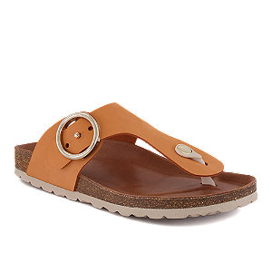 Image of Varese Damen Zehentrenner Orange bei OchsnerShoes.ch