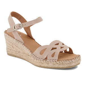 Image of Varese Carmen Damen Hohe Sandalette Creme bei OchsnerShoes.ch