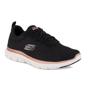 Skechers Flex Appeal 4.0 Brilliant View Damen Sneaker Schwarz, 40