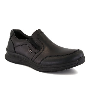 Image of Rieker Herren Slipper Schwarz bei OchsnerShoes.ch