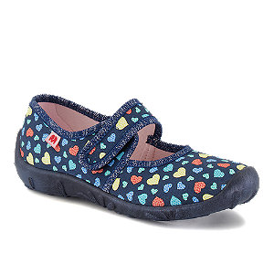 Image of Elefanten Posy Mädchen Hausschuh Blau bei OchsnerShoes.ch