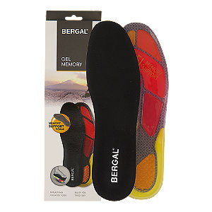 Bergal Gel Memory Sohle 42-43, schwarz, 42/43