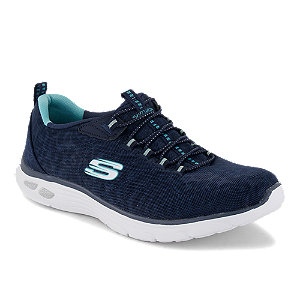 Image of Skechers Relaxed Fil Damen Slipper Blau bei OchsnerShoes.ch