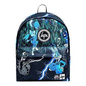 Image of Hype Blue & Green Chalk Dust Kinder Rucksack bei OchsnerShoes.ch