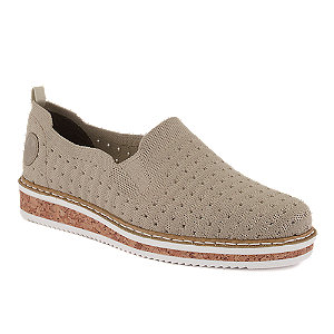 Image of Rieker Damen Slipper Beige bei OchsnerShoes.ch