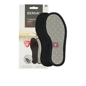 Bergal Thermo Soft Kinder Sohle 23, schwarz