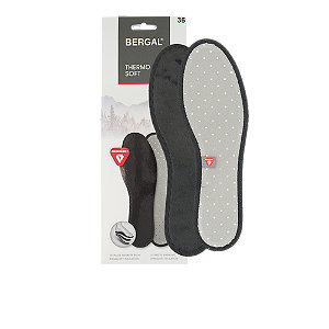 Bergal Thermo Soft Thermosohle 36, schwarz