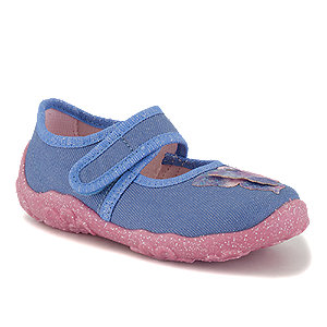 Image of Superfit Bonny Mädchen Hausschuh Blau bei OchsnerShoes.ch