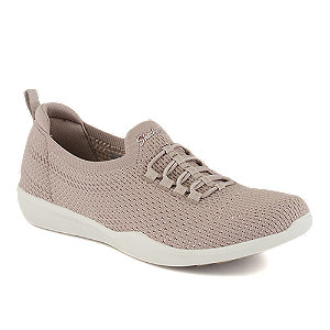 Skechers Newbury Damen Slipper Taupe, 41