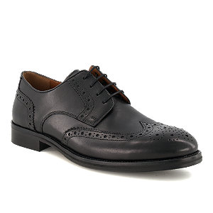 Mathew & Son Herren Businessschuh Schwarz, 44