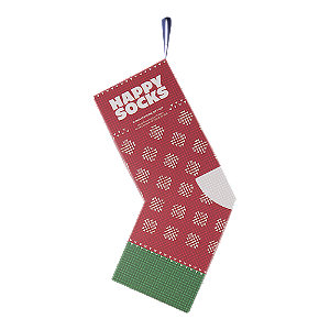 Happy Socks X-Mas Stocking Geschenkbox Herren Socken 41-46, blau