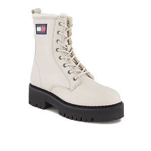 Tommy Jeans Damen Schnürboot Grau, 41