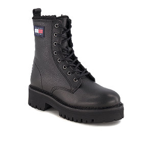 Tommy Jeans Damen Schnürboot Schwarz, 41