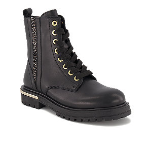 Varese Mädchen Schnürboot Schwarz, 32