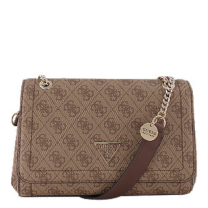 Guess Noelle Damen Handtasche, braun