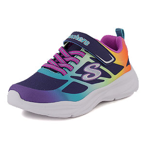 Skechers Power Jams Mädchen Sneaker Blau, 32