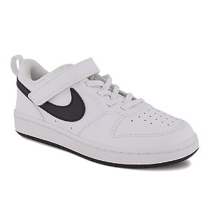 Nike Court Borough Jungen Sneaker Weiss, 35
