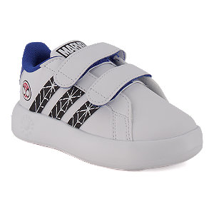 adidas Grand Court Spiderman Jungen Sneaker Weiss, 20