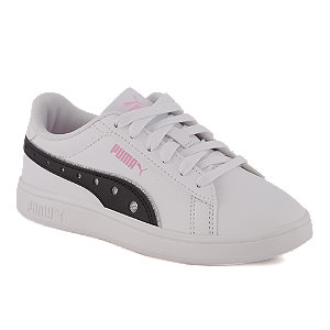 Puma Smash Mädchen Sneaker Weiss, 31