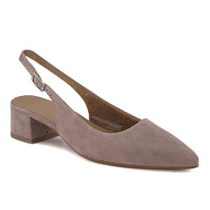 Tamaris Damen Sling Pumps Taupe, 42