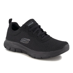 Skechers Flex Appeal Damen Sneaker Schwarz, 41
