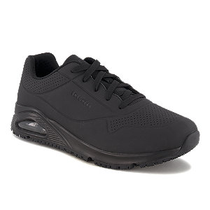 Skechers Work Relaxed Fit Herren Sneaker Schwarz, 41