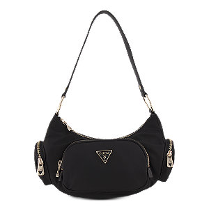 Guess Eco Gemma Damen Handtasche, schwarz