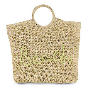 Pesaro Damen Strandtasche, creme