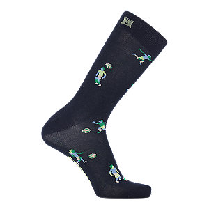Happy Socks Football Herren Socken 41-46, blau
