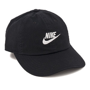 Nike Kinder Cap, schwarz