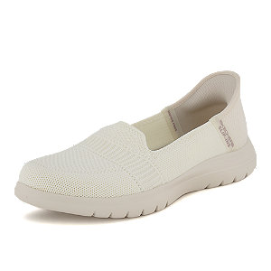 Skechers Slip-Ins On The Go Flex Damen Creme, 41