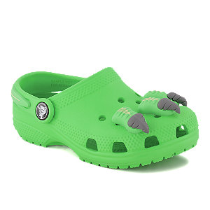 Crocs Classic Dino Jungen Clog Grün