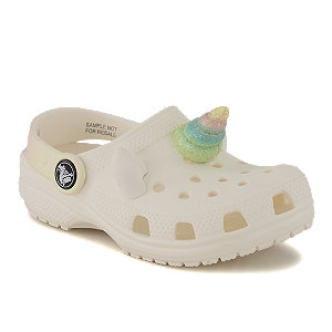 Crocs Classic Unicorn Mädchen Clog Weiss, 27/28