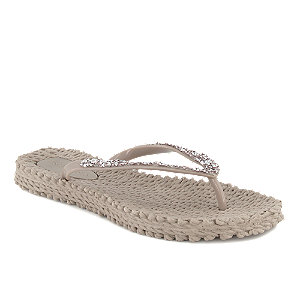 Ilse Jacobsen Damen Flip Flop Beige, 42