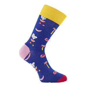 Dilly Socks TschTsch Herren Socken 41-46, blau