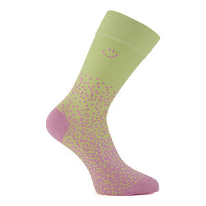 Dilly Socks Granular Smiles Damen Socken 36-40, gelb