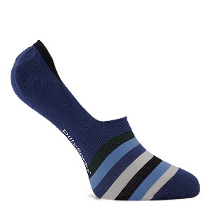 Dilly Socks Hidden Bold Line Herren Socken 43-46, blau