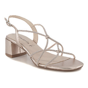 Tamaris Damen Hohe Sandalette Gold, 41