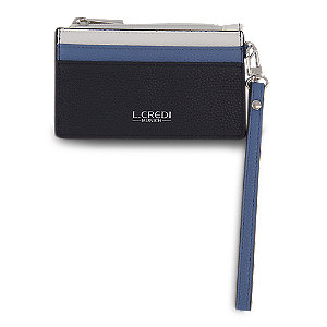 L.Credi Martina Damen Portemonnaie, blau