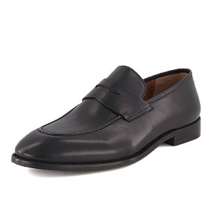 Mathew & Son Brick Herren Mokassin Schwarz, 46