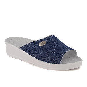 Wellness Damen Pantolette Blau, 41