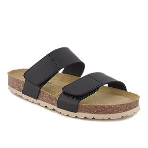 Wellness Damen Pantolette Schwarz