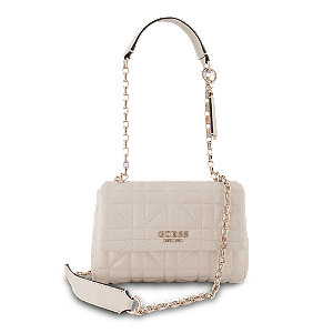 Guess Assia Damen Umhängetasche, beige
