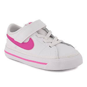 Nike Court Legacy Mädchen Sneaker Weiss, 19.5