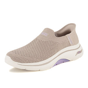 Skechers Slip-Ins Go Walk Arch Fit Damen Beige, 41