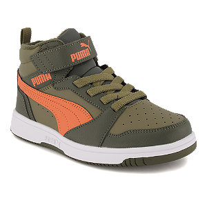 Puma Rebound Jungen Sneaker Grün, 35