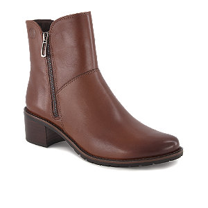 Caprice Fiona Damen Boot Braun, cognac, 7.5