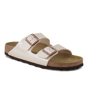 Birkenstock Arizona Damen Pantolette Weiss, 42